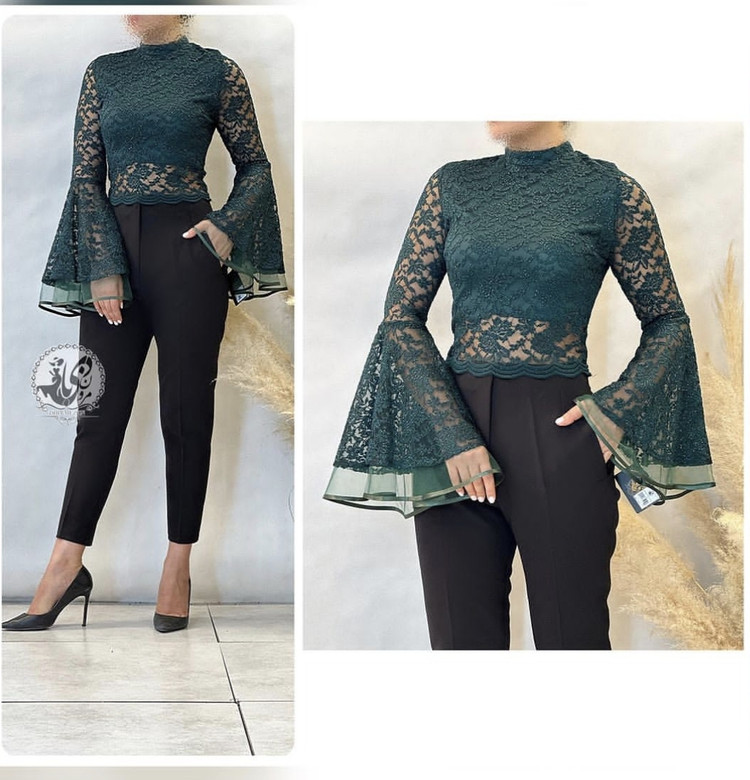 شومیز زنانه سبز