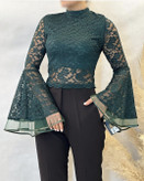 مدل شومیز آستین کلوش مجلسی جذاب