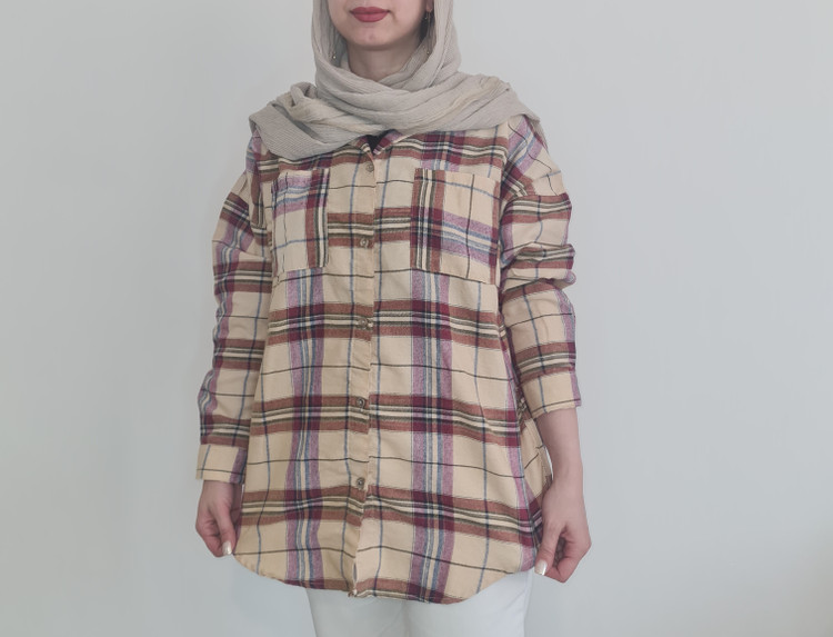 مانتو چارخونه گشاد