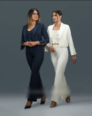 عکس جلیقه و شلوار زنانه اسپرت و شیک