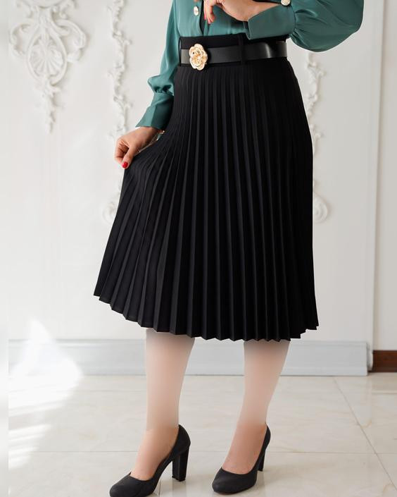 دامن پلیسه دخترانه مازراتی قد 70