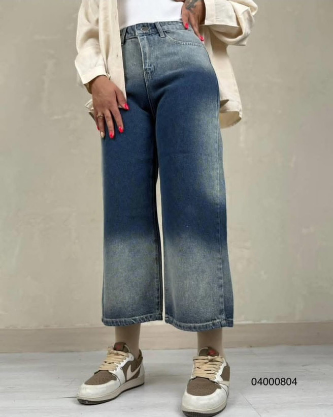 شلوار جین واید لگ کد g338