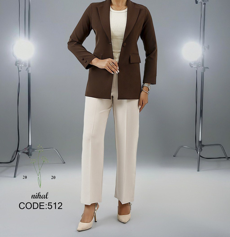 کت قهوه ای زنانه
