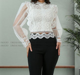 کراپ مجلسی دخترانه توری