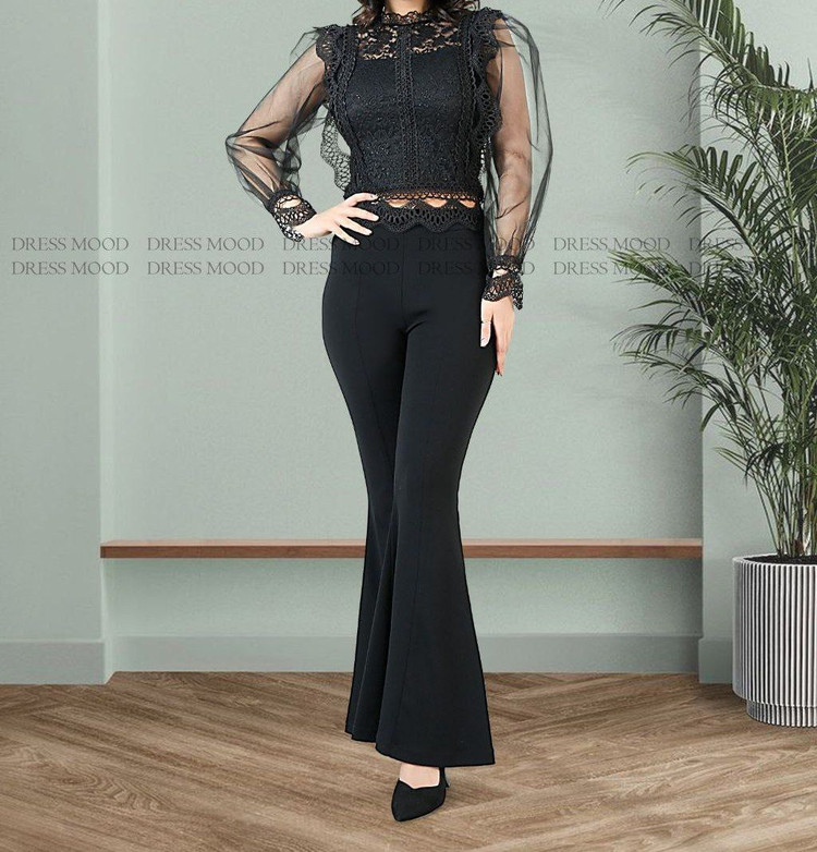 کراپ دانتل استردار دخترانه