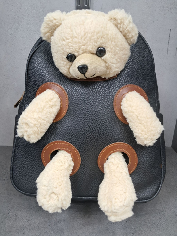 کوله پشتی فانتزی به همراه عروسک خرس تدی - ترب