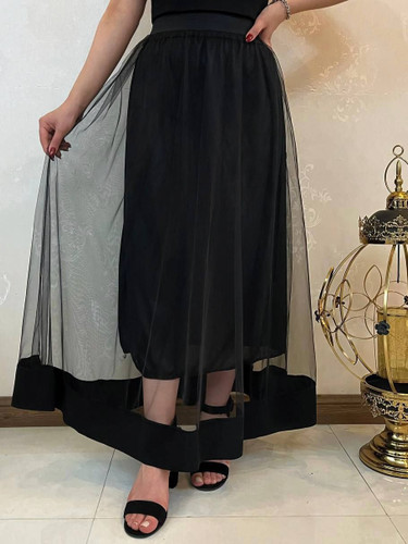 دامن توری آستردار