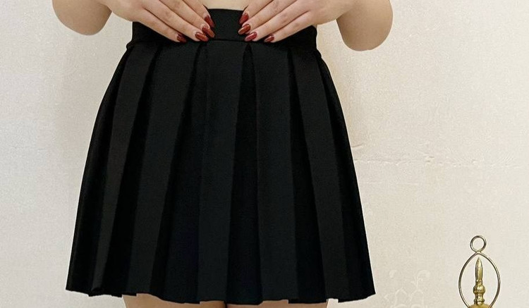 دامن دو رو پلیسه