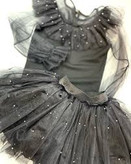 ست بلوز دامن توری عروسکی