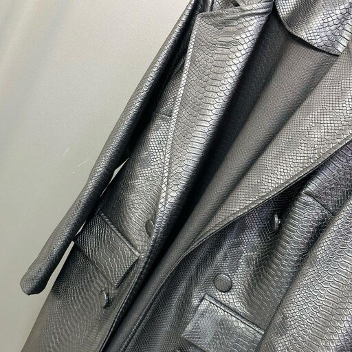 قیمت و خرید کت چرم زنانه مدل پوست ماری