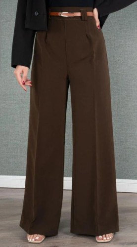 شلوار فول بگ قهوه ای