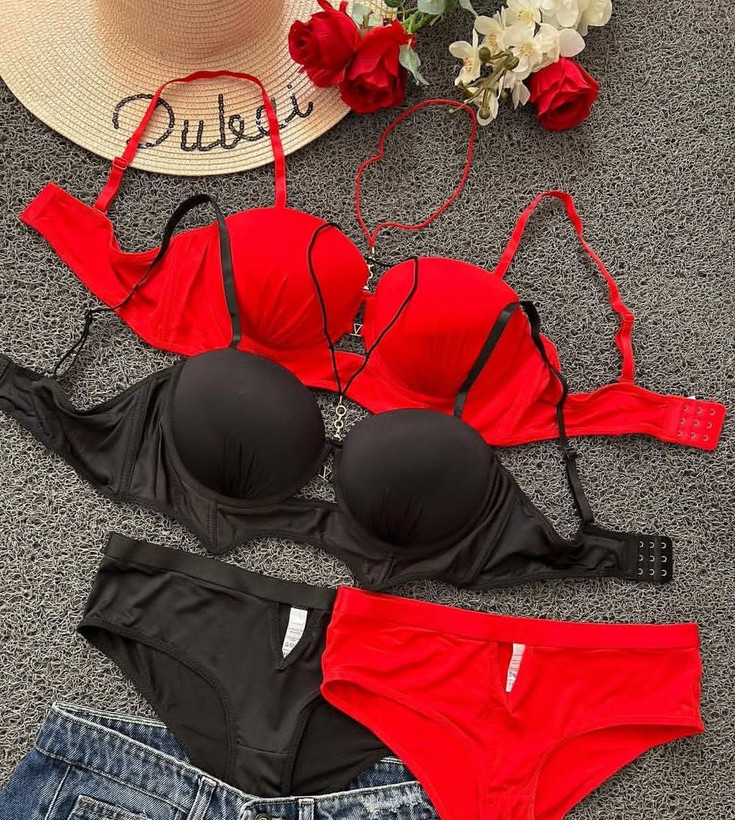 ست شورت و سوتین اسفنجی زنانه | راحتی + فرمدهی بینقص