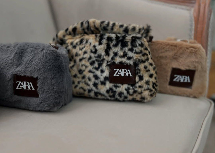 قیمت و خرید کیف دستی زنانه صندوقی خز پوپک | مشهد شیک