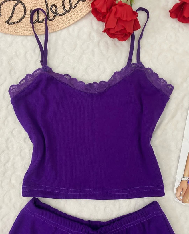 خرید و قیمت تاپ شورتک نخی کبریتی فول کشی