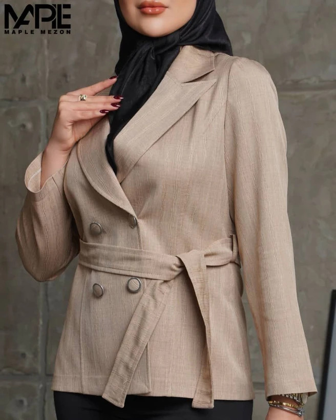 کت یقه انگلیسی زنانه | شیکترین مدل مانتو کتی ...