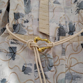 کت زنانه فری سایز ژاکارد