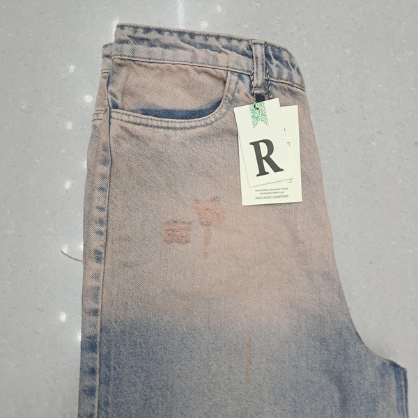 شلوار بگ کثیف شور خاکی