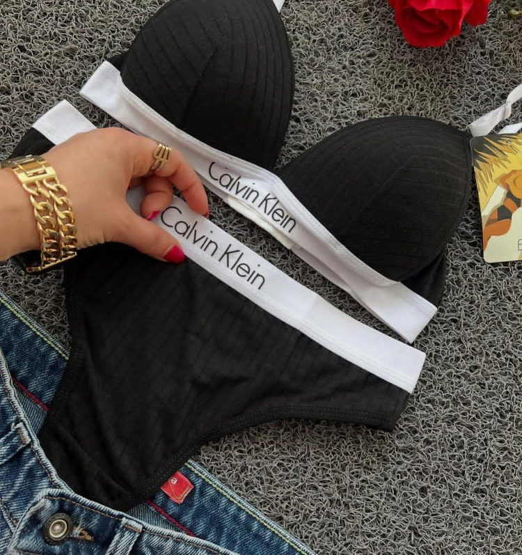 خرید و قیمت ست شورت و سوتین کلوین کلین رنگ مشکی