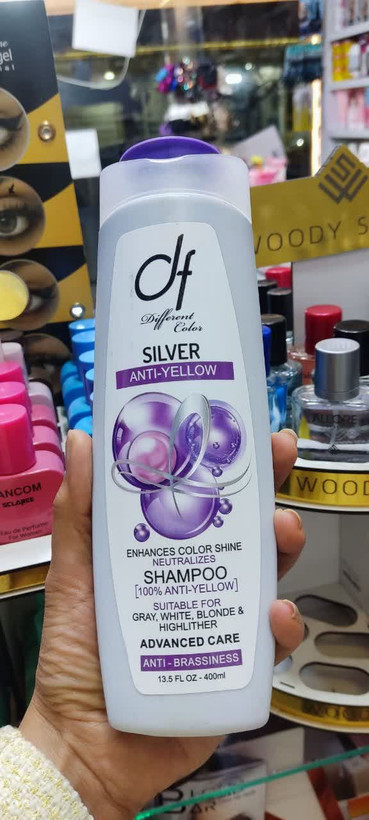 خرید و قیمت شامپو ضد زردی سیلور دیفرنت