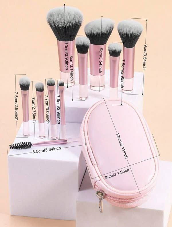 ست ده تکه براش آرایشی