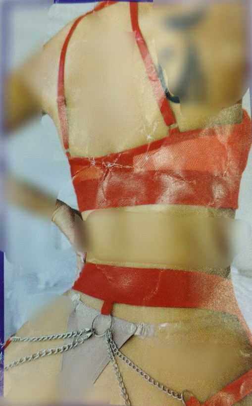 شورت و سوتین فاق باز مشکی زنانه