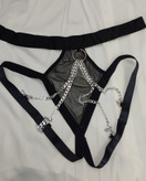 ست شورت و سوتین زنجیر دار