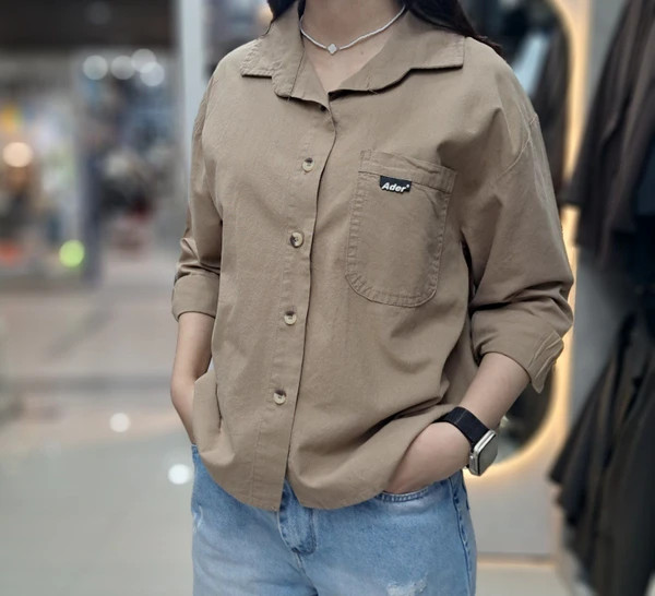 شومیز باکسی رنگ بندی