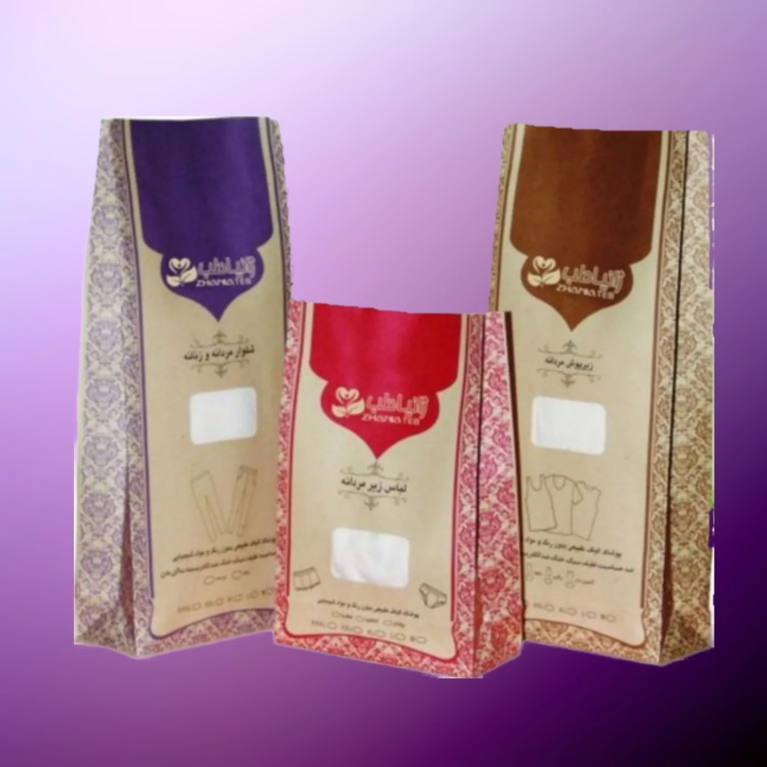 3 عدد سوتین زنانه ژانیاطب نخی پنبه طبیعی کرم روشن سایز 65 تا 95